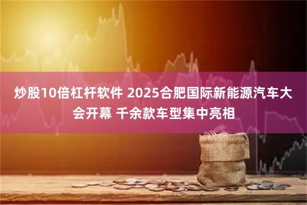 炒股10倍杠杆软件 2025合肥国际新能源汽车大会开幕 千余款车型集中亮相